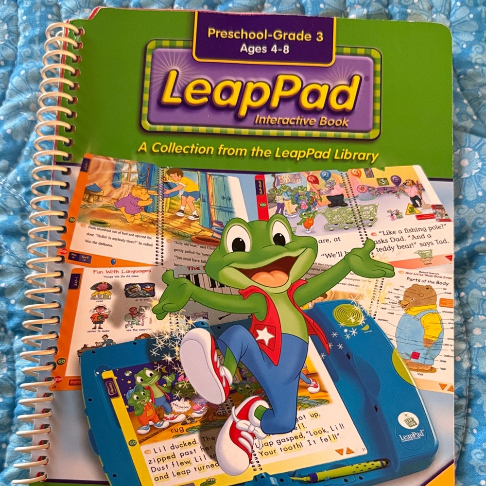 LeapFrog LeapPad Interactive Book - Green
